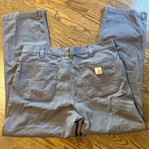 Carhartt Men's Rugged Flex Relaxed Fit. Gray, size 38X32